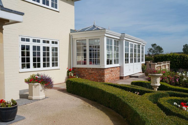 luxury timber conservatory