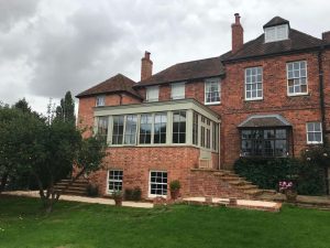 sage green high orangery