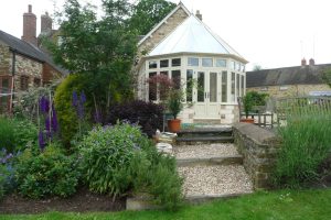 pitched conservatory