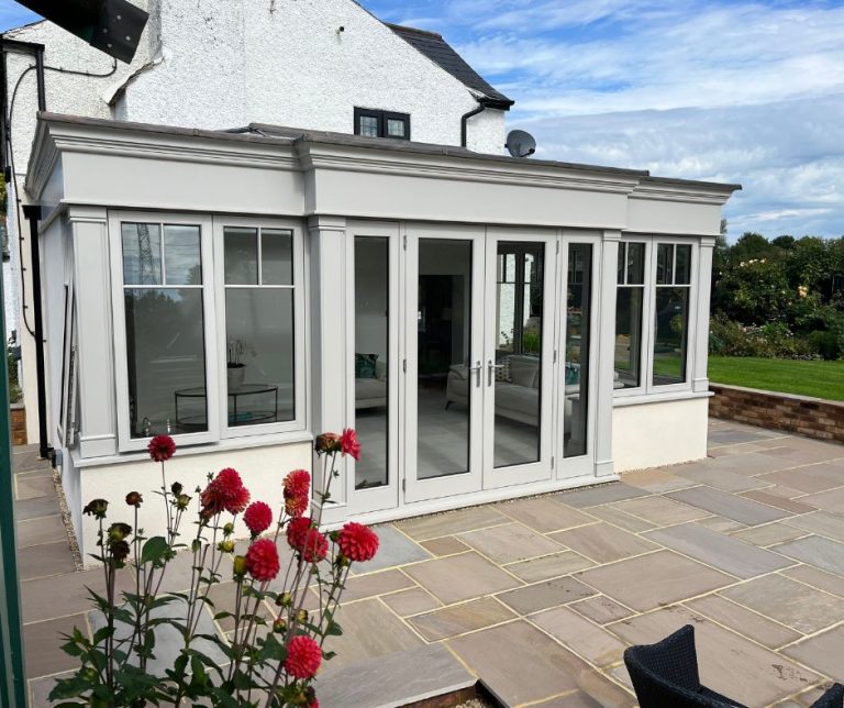 light grey orangery