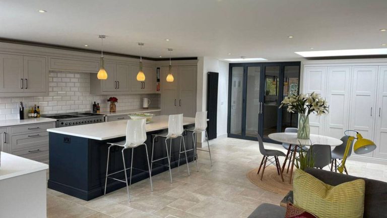 full view of bespoke kitchen