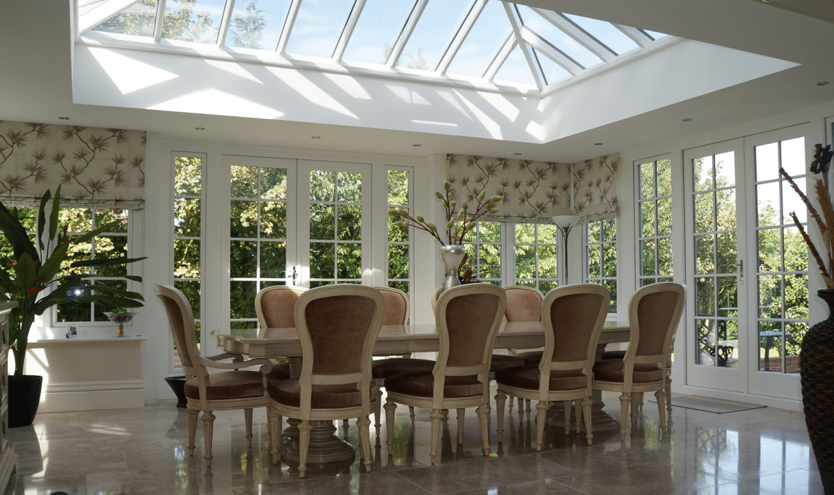 Case Study: Orangery Dining Room – Cheshire