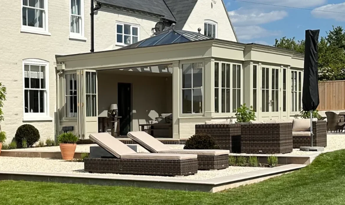 Bespoke Sapele Hardwood Orangery