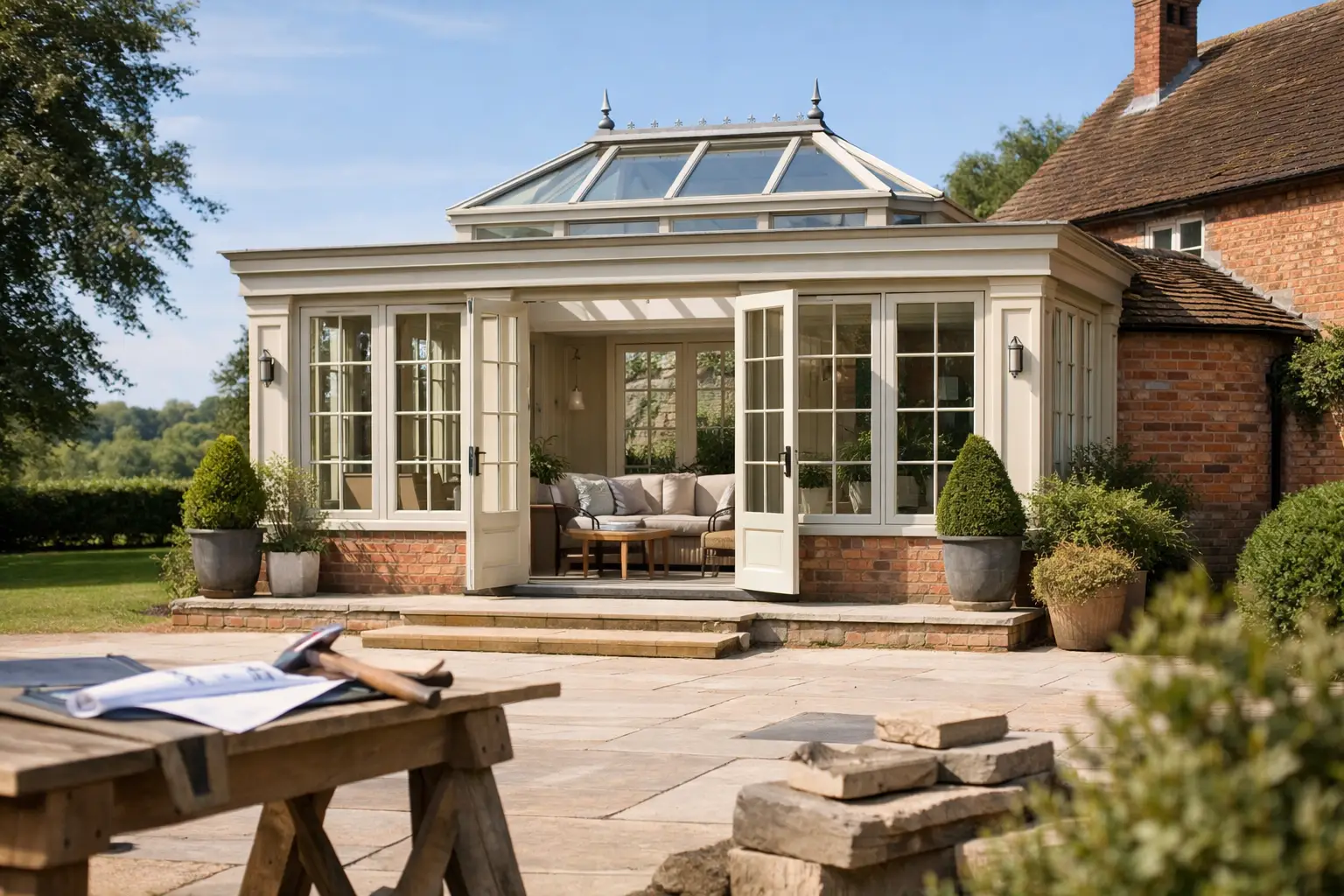 Bespoke Orangery Builders Warwickshire