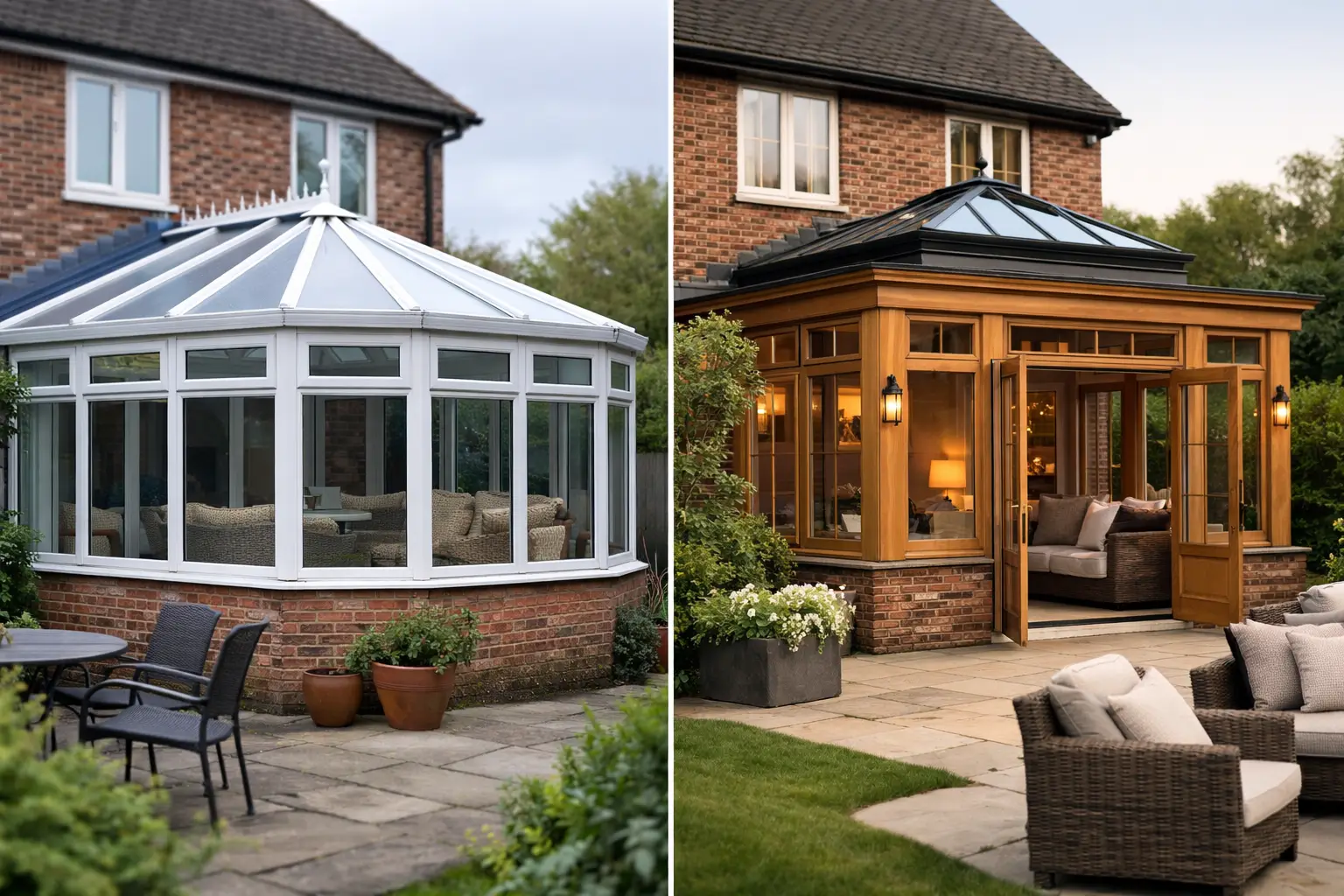 Can I Replace My uPVC Conservatory with a Hardwood Orangery?