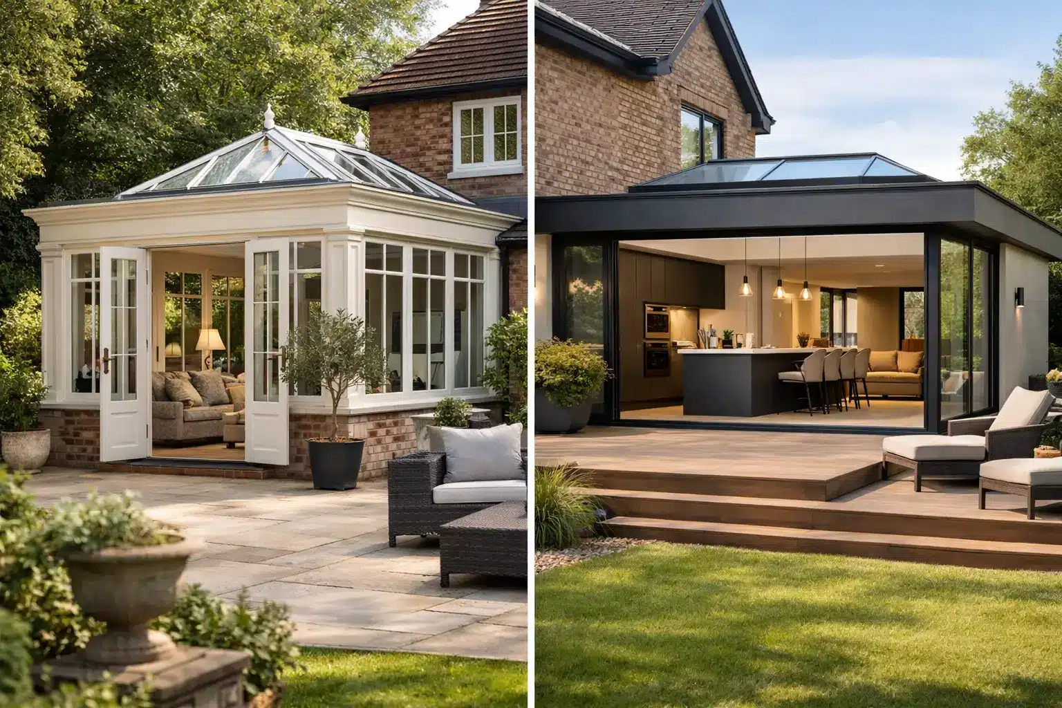 Orangery Versus Extension Costs Explained