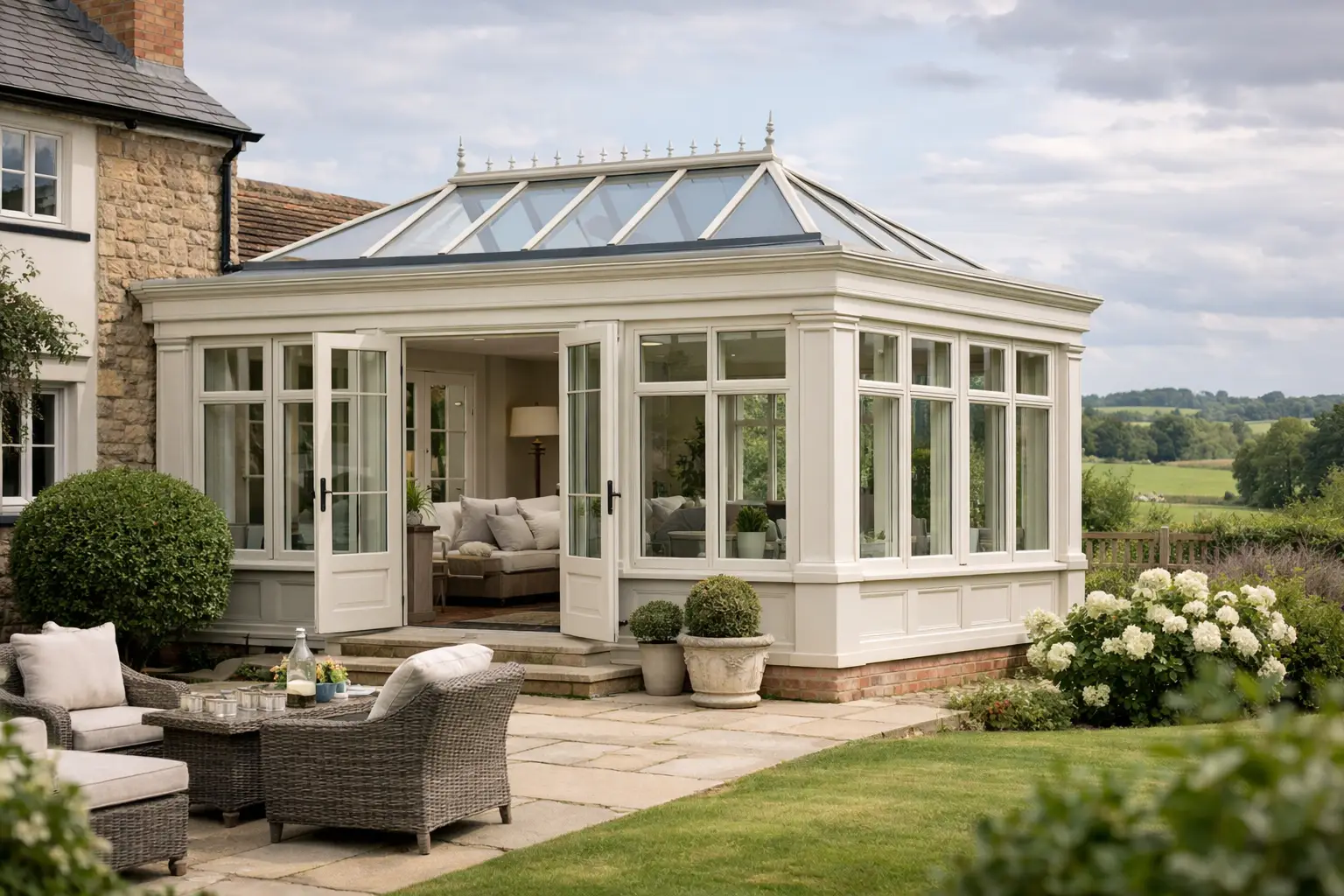 Hardwood Orangery Cost in Berkshire