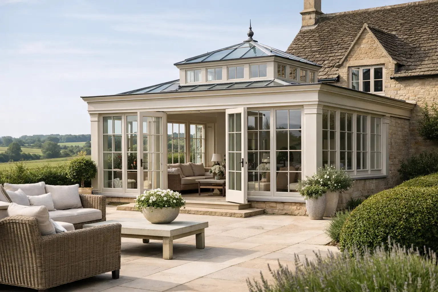 High End Timber Orangery Designers Cotswold Oxfordshire