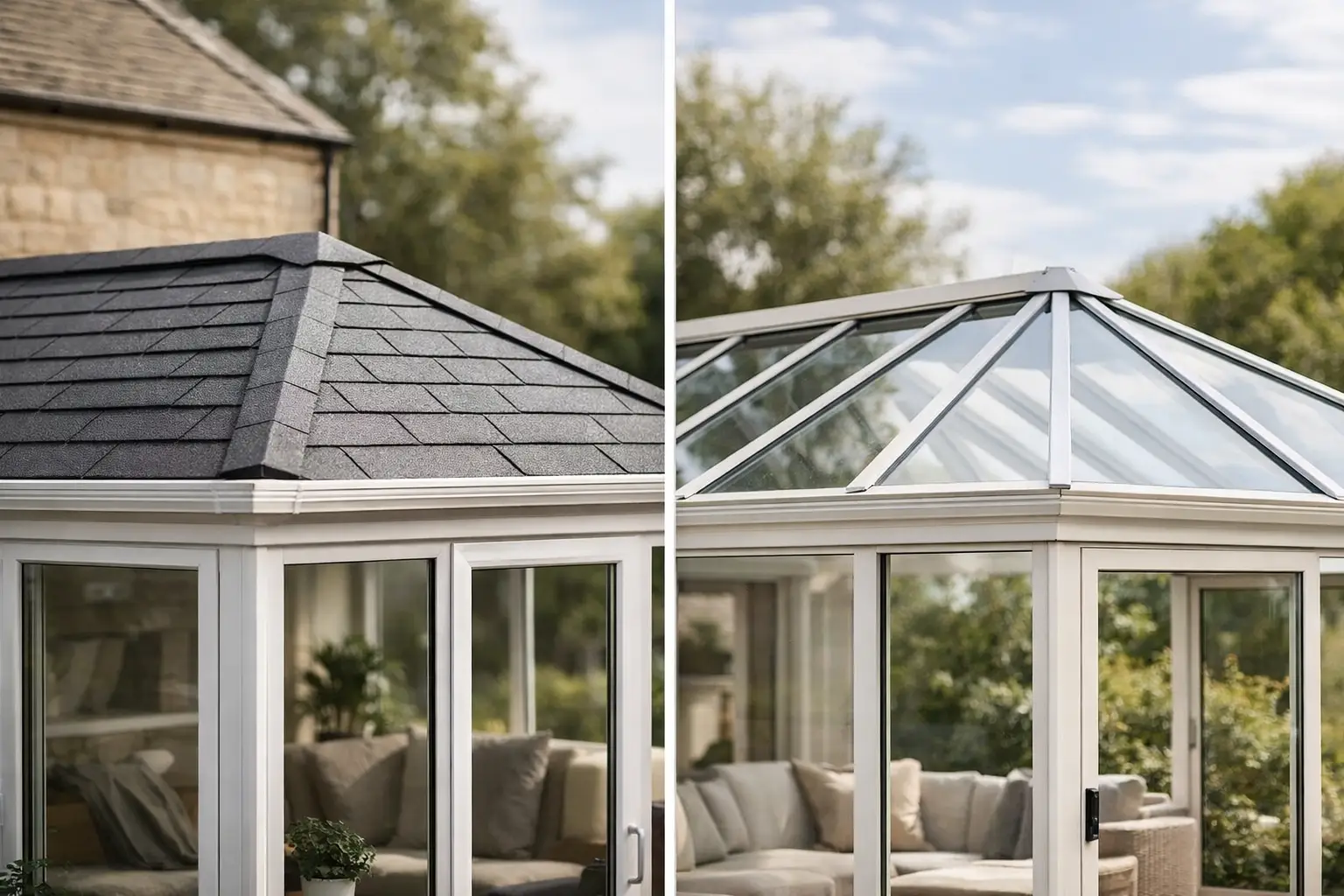 18 Solid Roof vs Glass Roof Considerations
