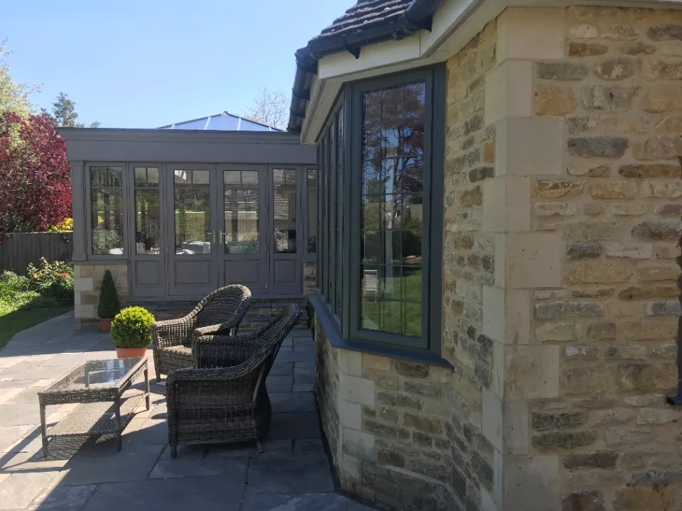 grey orangery