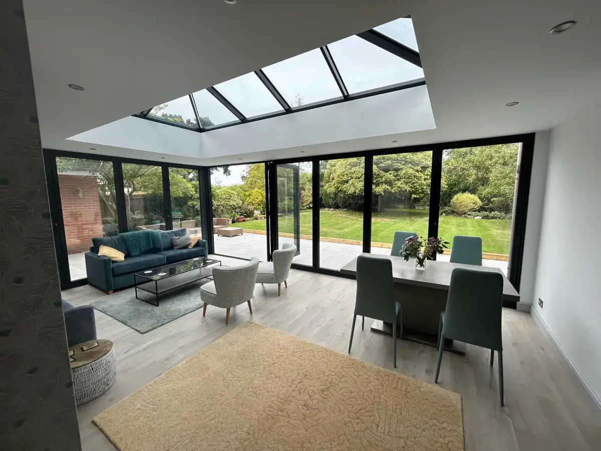 living room extension