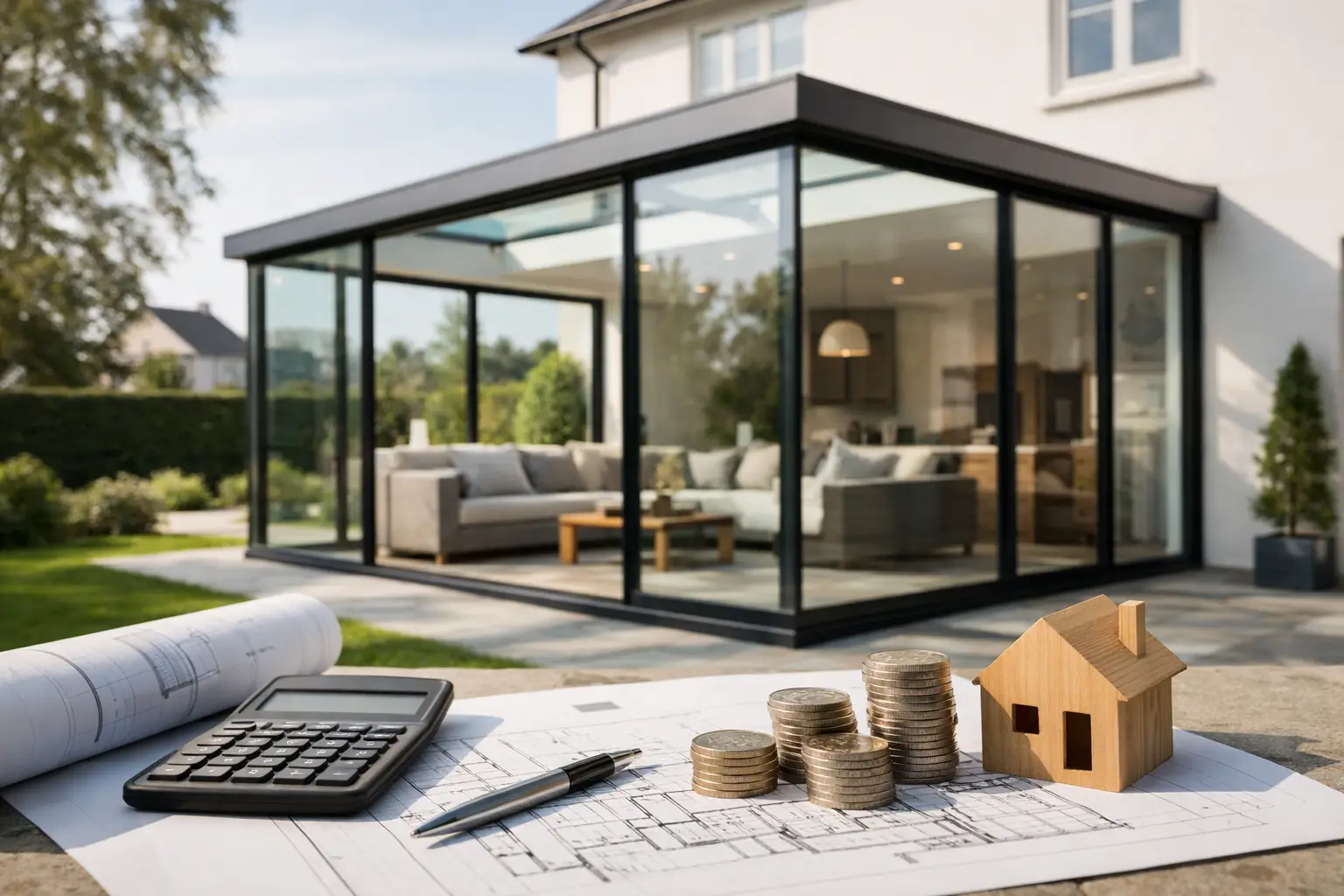 Architectural Glass Extensions Cost Per Square Metre