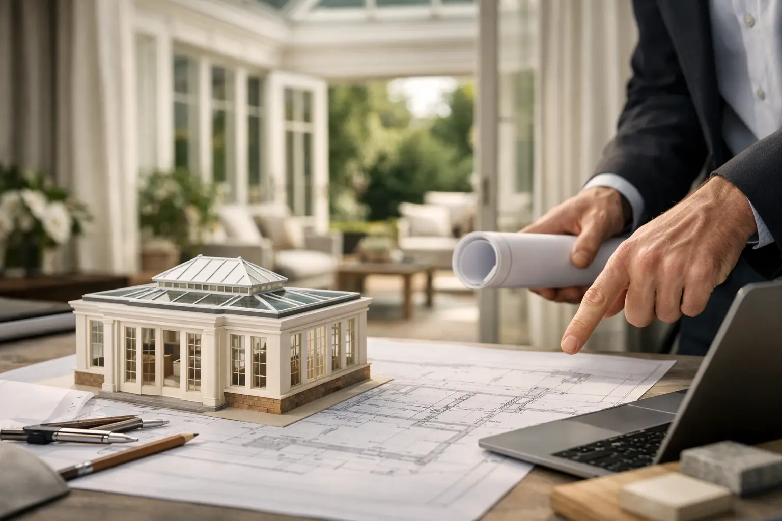 Bespoke Orangery Design and Planning Application Service