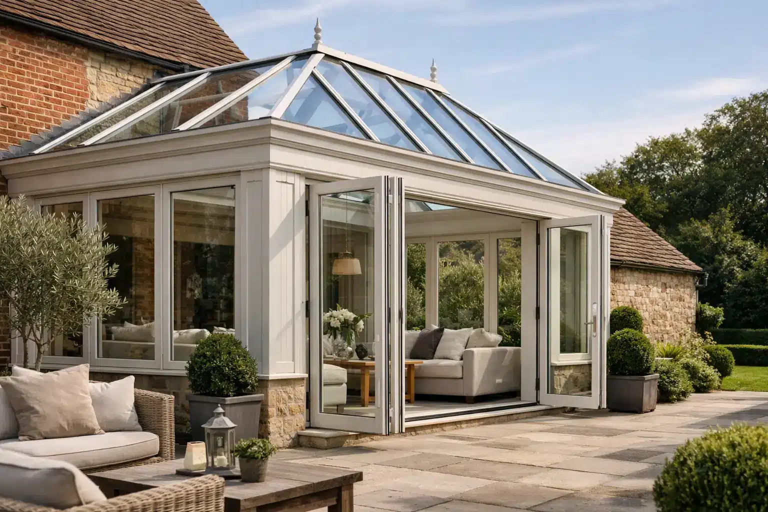 Hardwood Glass Roof Extensions Buckinghamshire