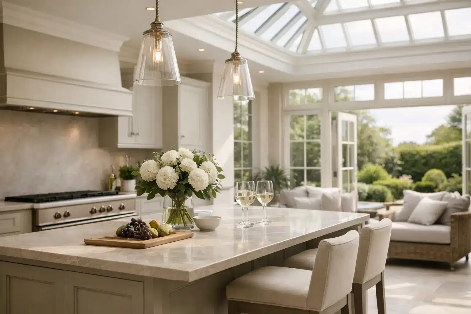 Luxury Kitchen Orangery Designers Beaconsfield