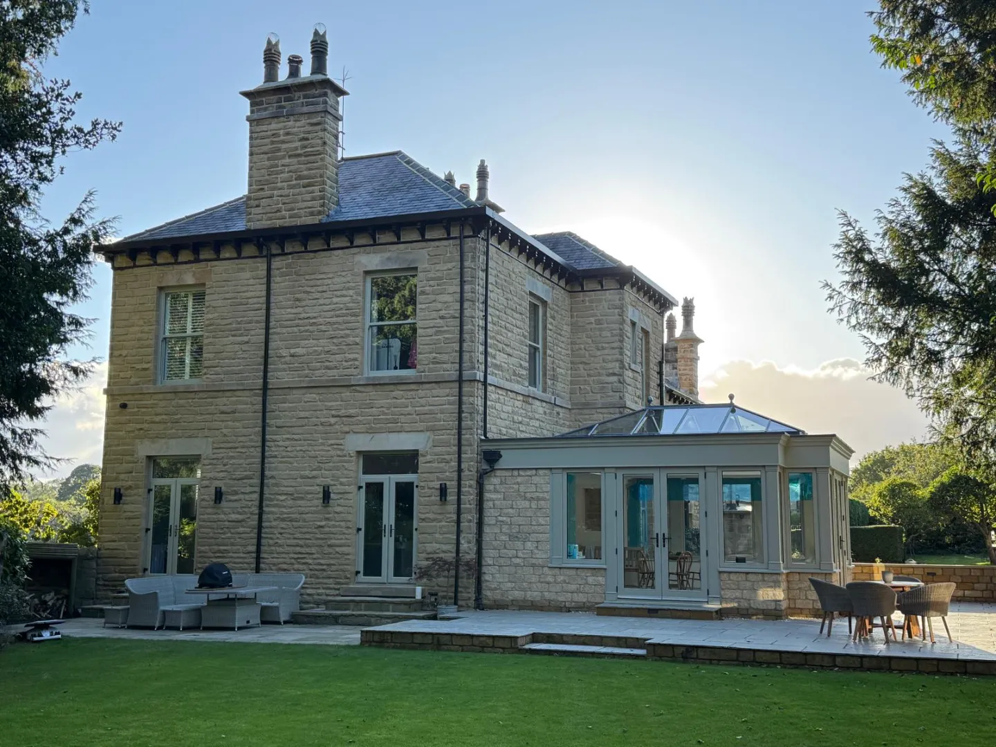 orangery with roof lantern
