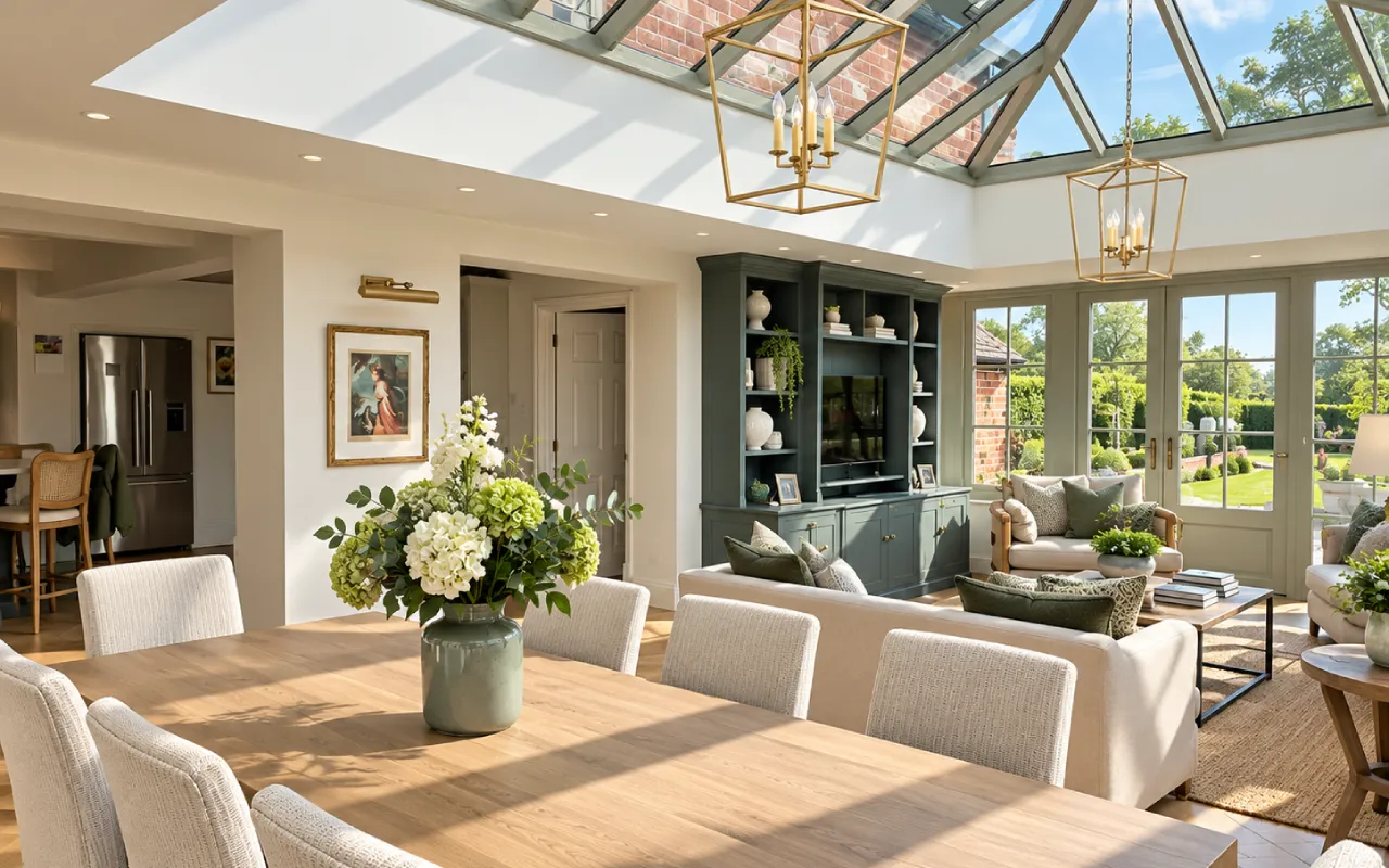 living room extension