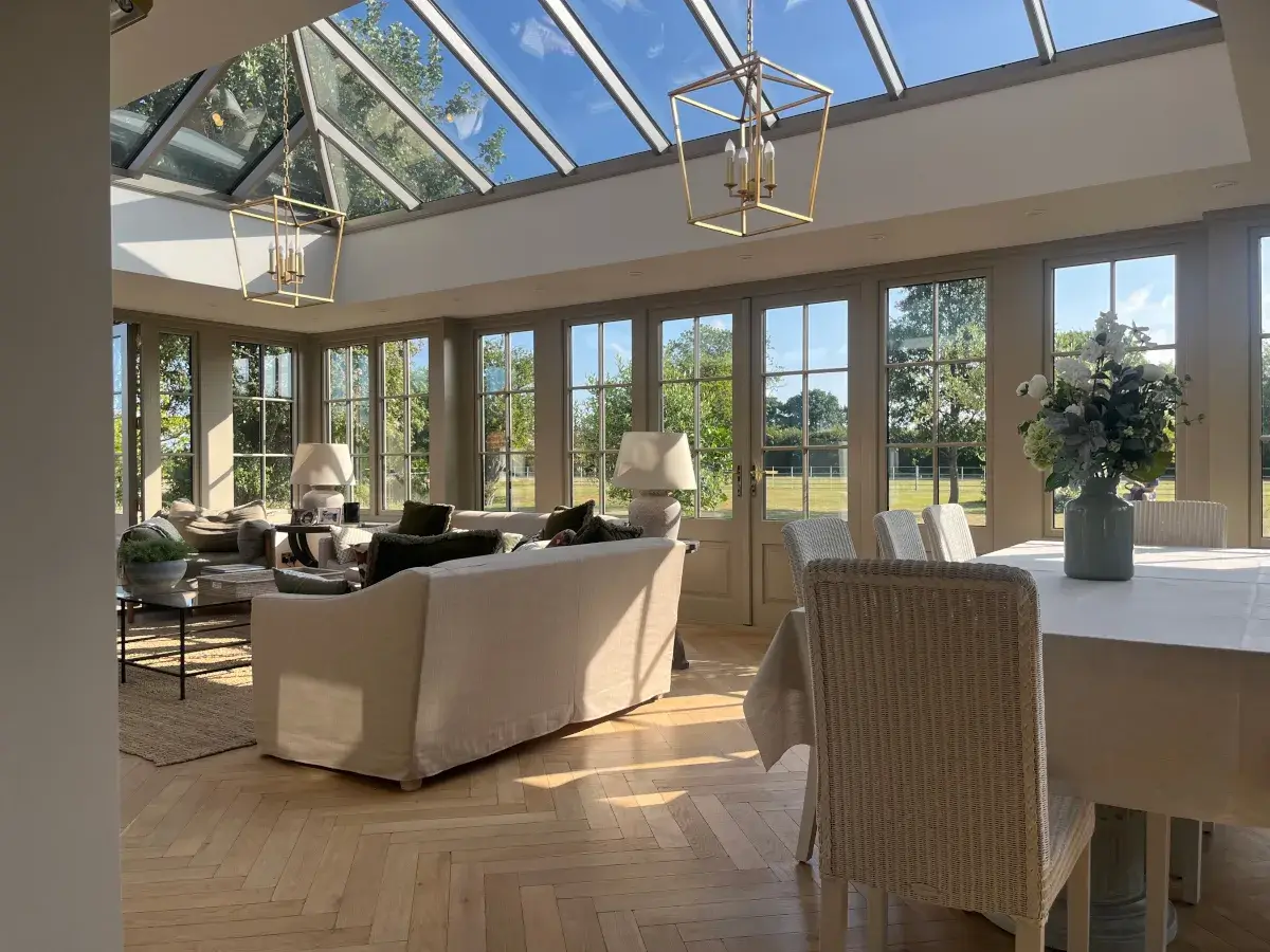 living room extension