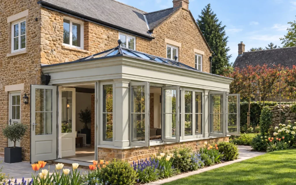 wooden orangery